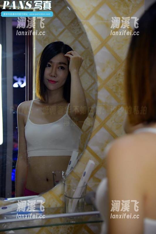 PANS-汐汐 PANS - 低调奢华不如白裙:汐汐的私拍再添一笔