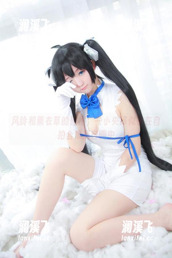 一小央泽 风铃和薰衣草的碰撞,一小央泽似乎在自拍合集里自嗨中