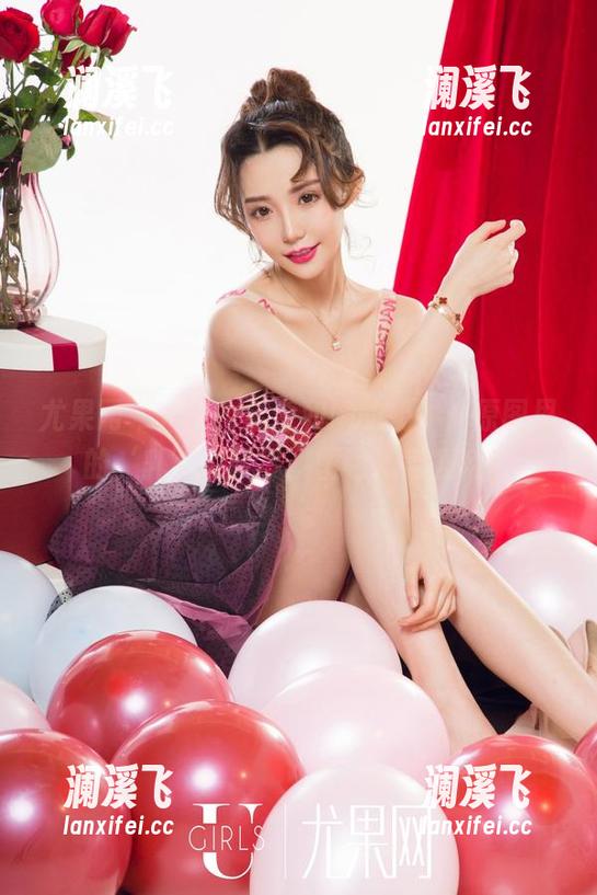 尤果网-Abby金金 尤果网 - Abby金金和她的奶牛:原图里的‘乳’彩风暴,图包随意翻翻!